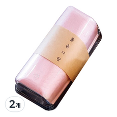 甜品 雜貨店 花棉卷 棉花糖 紅色, 60g, 2個