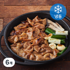 우돈타 한돈 마늘간장 양념곱창 구이 (냉동), 6개, 300g