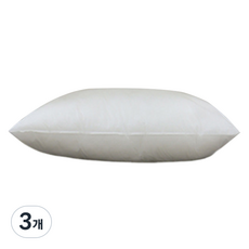 Smile Ggae-bi 方形飯店級枕芯 500g, 基本款, 3個