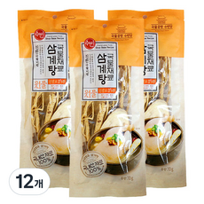 蘇彬參雞湯的用料, 70g, 12包