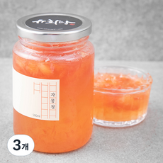 유화당 자몽청, 500ml, 3개