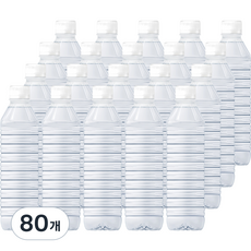 지리산 물하나 ECO 생수, 500ml, 80개
