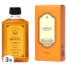 조선양봉 금성옥진 실속 성 야생화 꿀, 460g, 3개