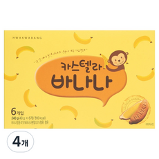 HWA KWA BANG 香蕉卡士達 6個入, 4個, 240g