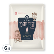 포모나 요거 프레쉬 파우더, 1kg, 1개입, 6개