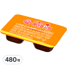 오뚜기 오쉐프 일회용 메이플시럽 디스펜펙, 11g, 480개