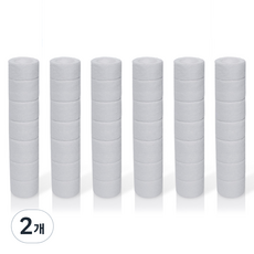 FILTER KLASS Habb3段可調式蓮蓬頭適用除鏽濾芯, 無香, 2個