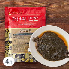 천년의반찬 간장깻잎, 300g, 4개
