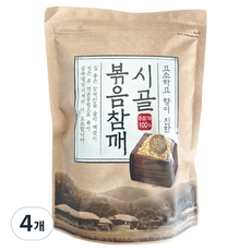 시골김 볶음참깨, 500g, 4개