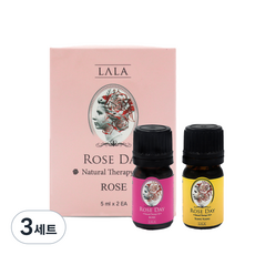 라라로즈데이 오일 이너퍼퓸, 5ml, 3개