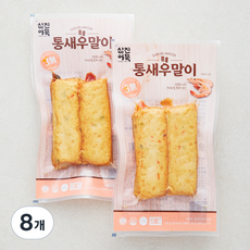 삼진어묵 통새우말이 2개입, 160g, 8개