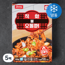 맛있는테이블 직화 불오돌뼈 (냉동), 5팩, 200g