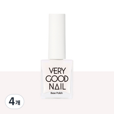 베리굿네일 베이스 폴리쉬, 투명, 10ml, 4개