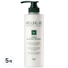 AROUND ME 頭皮平衡護理護髮素, 5個, 500ml