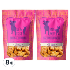 팩앤프라이드 강아지 동결건조 오리너겟, 오리가슴살, 99g, 8개