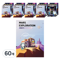 YOUNG ART 男童用寬格聯絡簿 24張, 隨機出貨, 60個