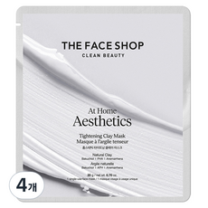 THE FACE SHOP 菲詩小舖 居家美學緊緻泥膜 20g, 4個, 1入