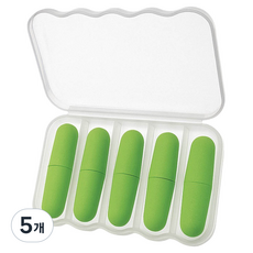 티스 소프트 이어플러그 그린, 5개, 10개입