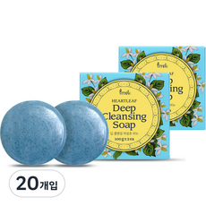 프레티 딥클렌징 어성초 비누, 100g, 20개