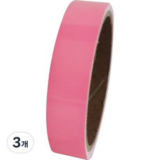 DITREE 夜光反光膠帶, 3個, 粉紅色