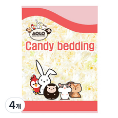 아올로 캔디베딩 반려동물 해동지 오렌지가든, 10L, 4개