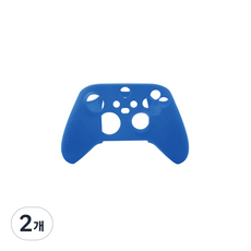 X BOX S X 컨트롤러 실리콘 가정용 콘솔 게임기 케이스, 블루, 2개