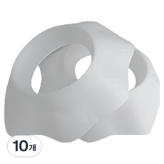 MF商店 防濕矽膠防水防潑濺洗臉護腕 M, 10個, 灰色