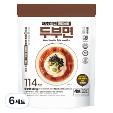 해초미인 두부면 180g + 메밀소스 50g 세트, 6세트