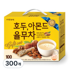 다농원 호두 아몬드 율무차, 100개입, 18g