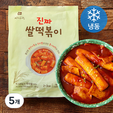 영자어묵 진짜 쌀떡볶이 (냉동), 500g, 5개