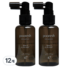 W.DRESSROOM 多麗絲 Pure-ssi 廁所除臭劑 No. 47 無花果葉, 60ml, 12個