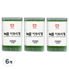Dainne 優質方形盒裝澱粉牙籤, 6個, 350入