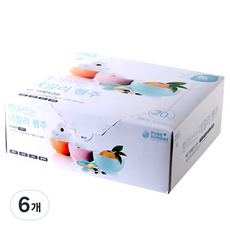 PURE SUNDAY 可重複水洗使用 多用途抹布 清潔巾, 20入, 6個