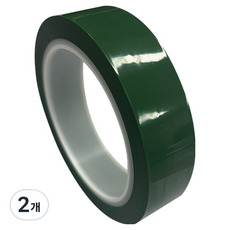 쓰리엠 녹색 실리콘 테이프 24mm x 50m, 2개