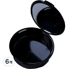 City 附鏡維持器盒 黑色, 6個, 1入