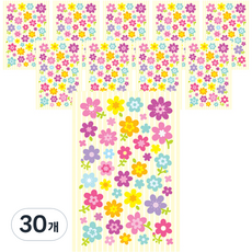 환타스틱스 쁘띠 프리티 플라워 스티커 PS-22016, 30개, 혼합색상