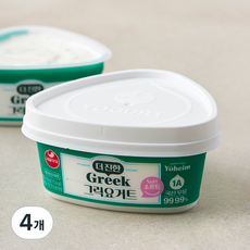 서울우유 더진한 그릭요거트 소프트, 100g, 4개