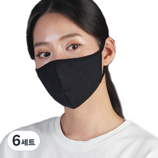 편한 입체 필터 마스크 별패턴 + 스토퍼 2p + 교체필터 20p 세트, 6세트, 3개입