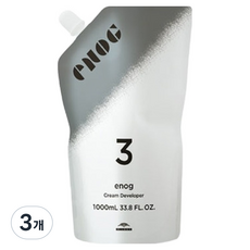 밀본 산화제 에노그 크림 디벨로퍼 3, 1L, 3개