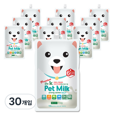 닥터케이 프리미엄 펫밀크, 우유, 150ml, 30개
