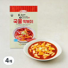 참맛있는 국물 떡볶이 2인분, 410g, 4개
