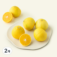 올푸릇 저탄소 인증 황금향 5~8입, 2개, 1kg