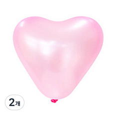 JOYTEX Party Show 心形珠光氣球 15cm 100入, 淺粉色, 2個