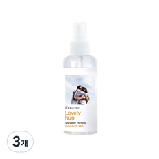 로더베르 헤어앤바디미스트 러블리허그, 3개, 150ml