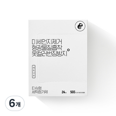 레오니오 티슈형 세탁첨가제, 24개입, 6개