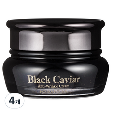 홀리카홀리카 블랙 캐비어 안티링클 크림, 4개, 50ml