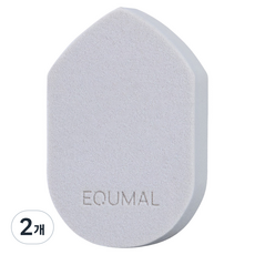 EQUMAL 無縫隙粉撲, 2個, 無香