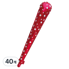 Akako 趣味應援棒氣球, 40個, 粉紅色