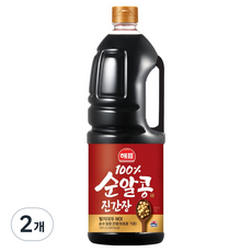 Haepyo 純大豆釀造醬油, 2個, 1.8L