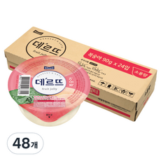 Maeil 每日 水蜜桃口味果凍, 90g, 48入
